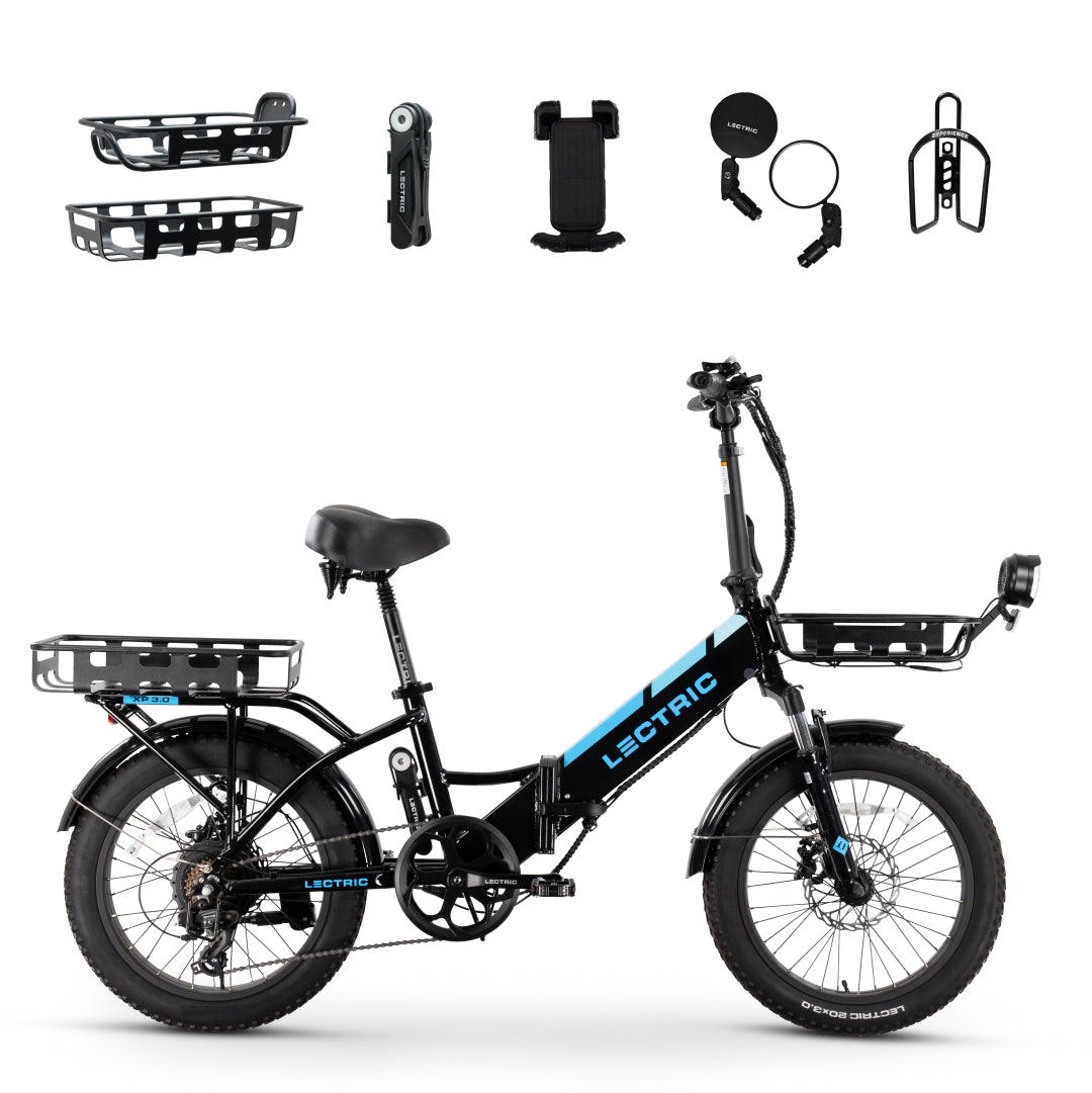 XP Step-Thru 3.0 Black - Lightning Deal Bundle