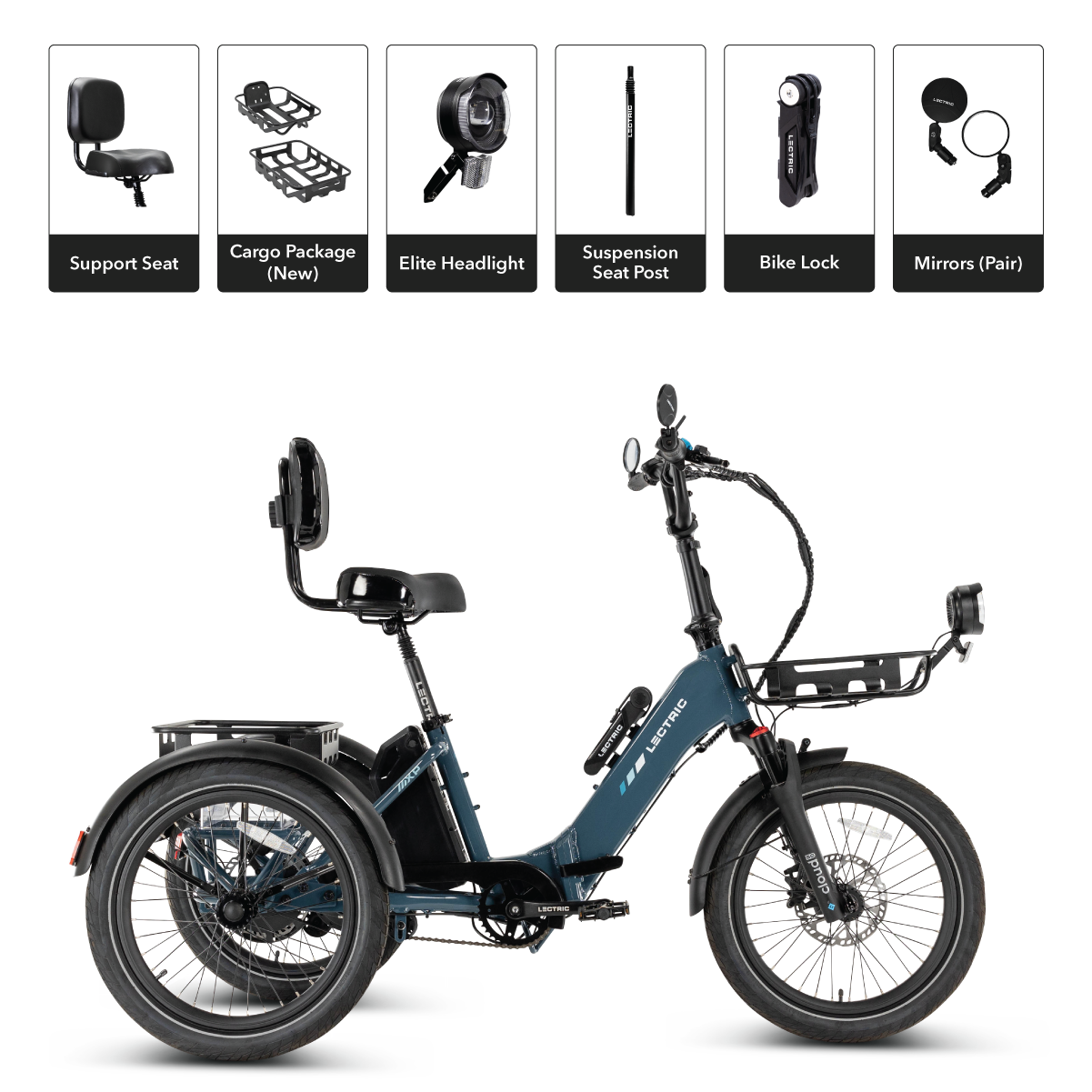 XP Trike2 750 Dusk Blue eTrike