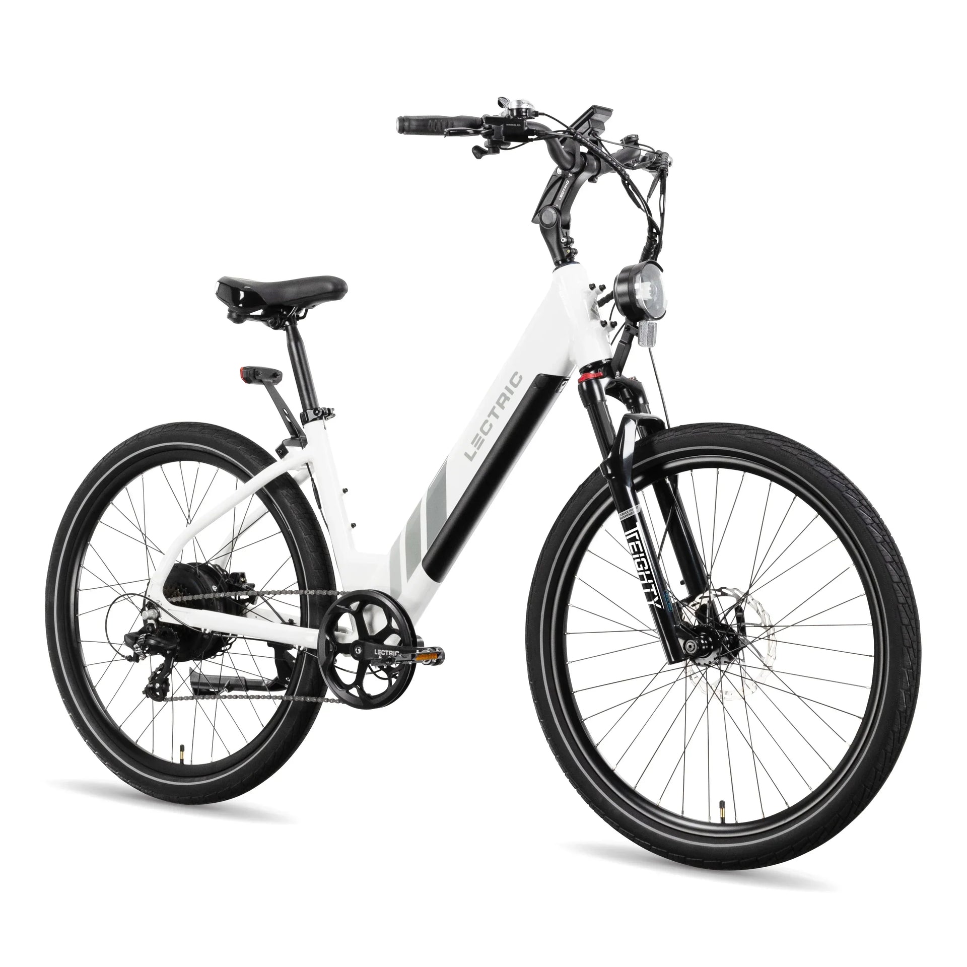 XPress 750 Step-Thru + FREE Rear Rack, Fenders, Elite Headlight, Suspension Seat Post ($336 Value)