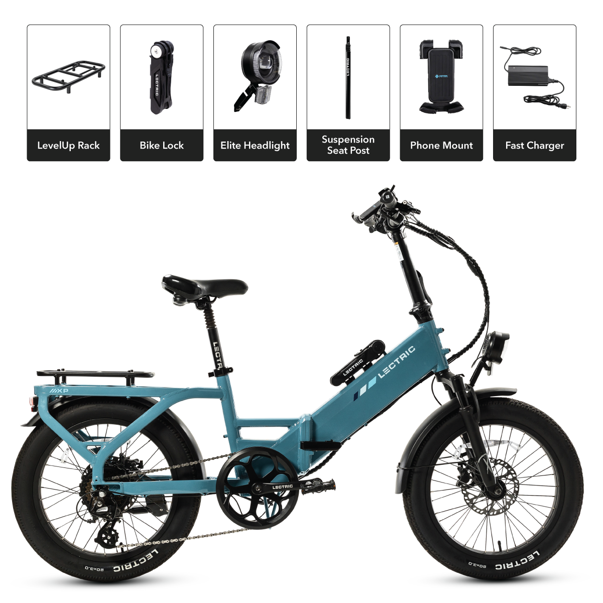 XP4 750 Step-Thru Raindrop Blue eBike