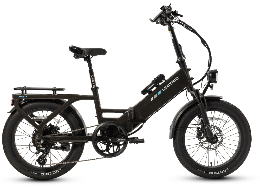 XP4 750w Step-Thru Grey Long-Range Electric Bike Lectric eBikes®