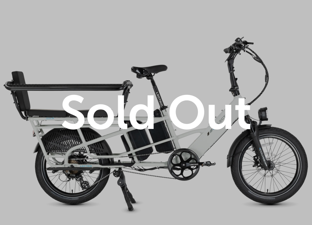 XPedition Stratus White Cargo eBike | Long-Range Dual Battery