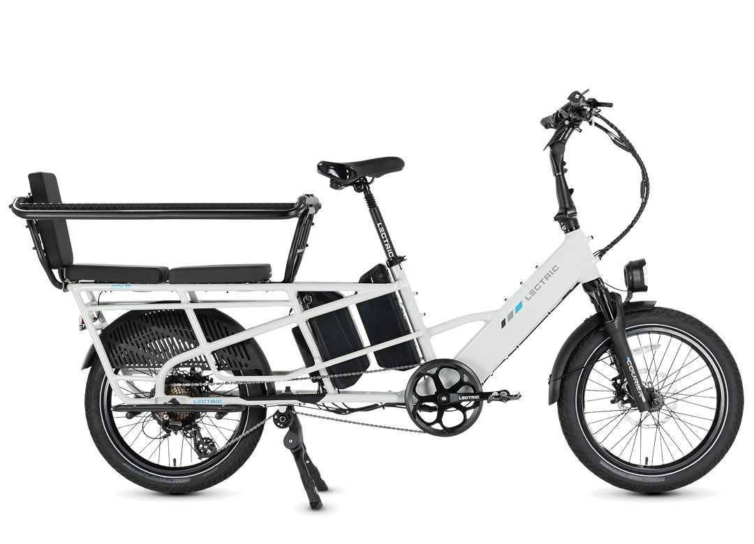Lectric XPedition2 Dual-Battery eBike | Longtail Utility eBike | Best Electric Cargo Bike for Family & Delivery Drivers