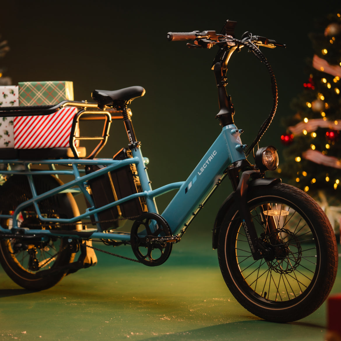 XPedition2 Raindrop Blue Dual-Battery eBike