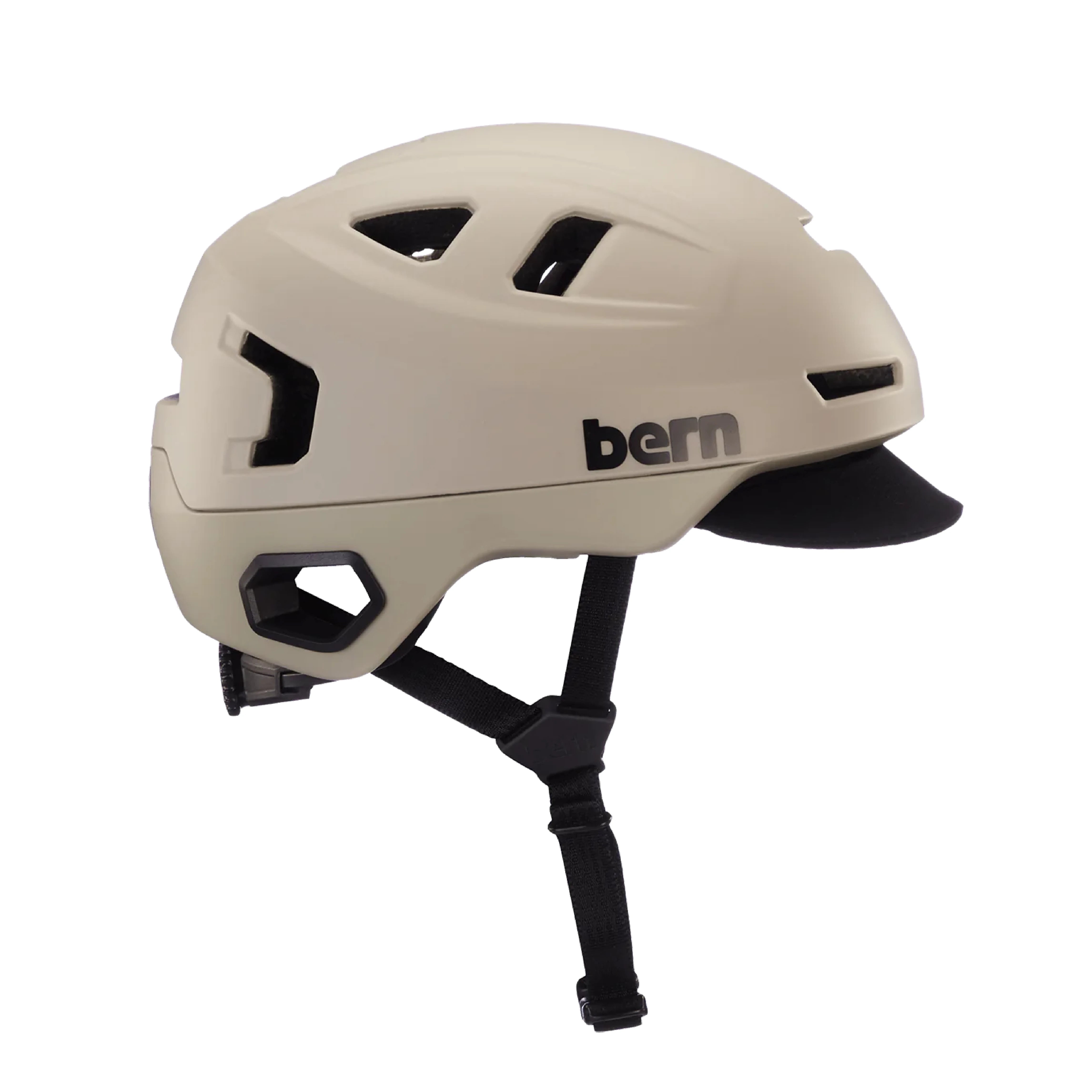 Bern Hudson MIPS eBike Helmet Matte Sand Lectric eBikes