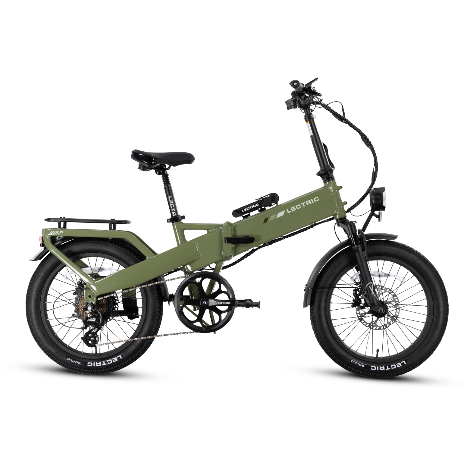 Electric Bike Bicycle Weight Limit 300 Lbs XP4 750w Step-Over Green Long-Range Electric Bike Lectric EBikes®