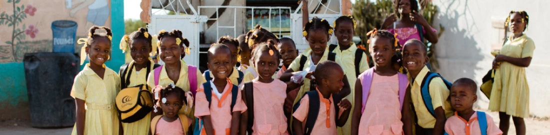 Touch of Hope children standing in a group