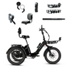XP Trike2 750 Tempest Grey + FREE Cargo Package, Support Seat, Elite Headlight, Suspension Seat Post ($455 Value)
