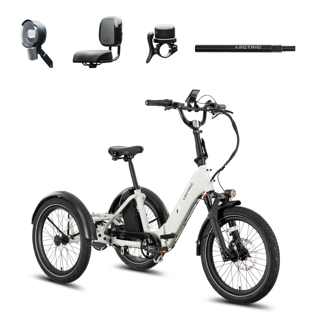 XP Trike2 Stratus White - Special Offer Bundle
