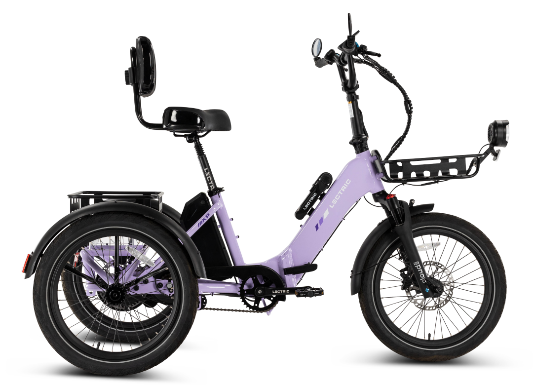 XP Trike2 750 Lavender Haze Long-Range Electric Tricycle | Lectric XP Trike2 750 Lavender Haze Long-Range Electric Tricycle | Lectric