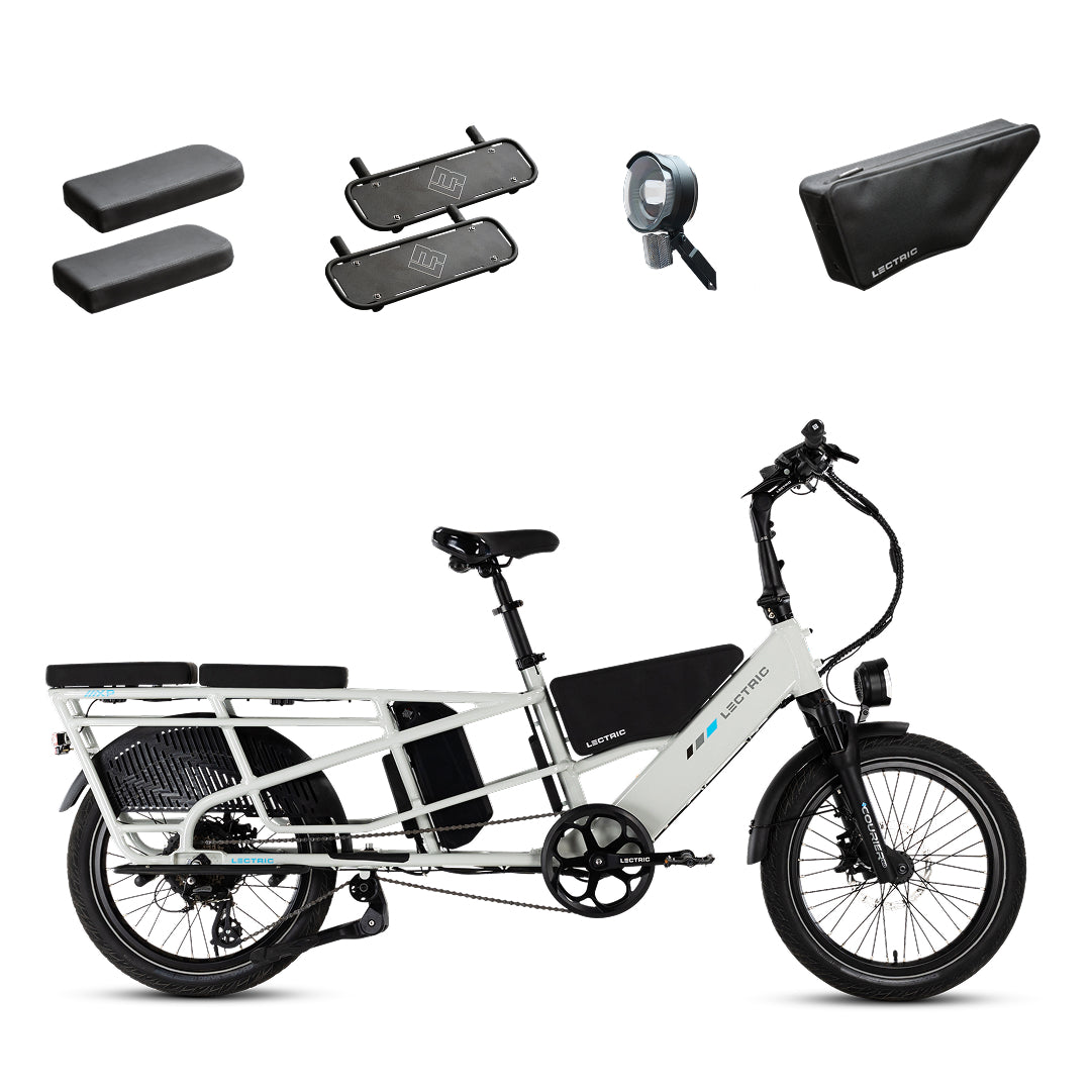 XPedition 2.0 Stratus White + FREE Running Boards, Cushions, Elite Headlight, & Frame Bag ($306 Value)