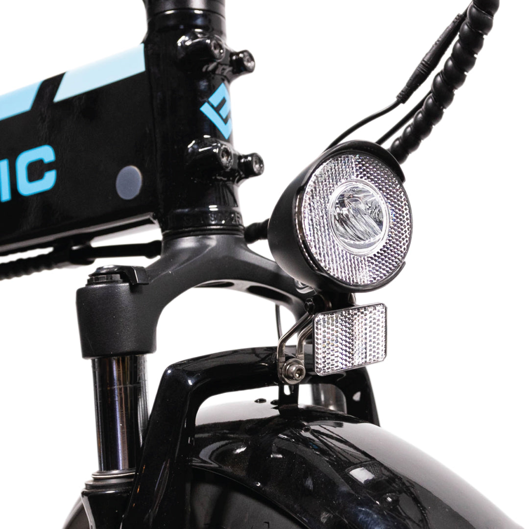 Lectric eBikes Premium Headlight on Black XP 3.0