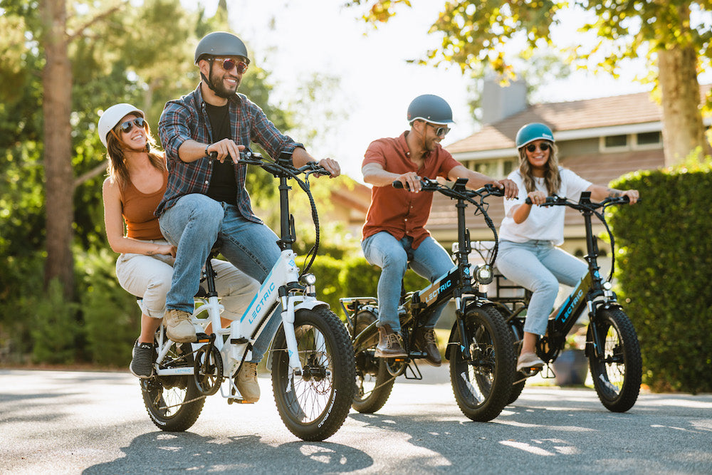 Diverse Riders Enjoying the Lectric XP 3.0