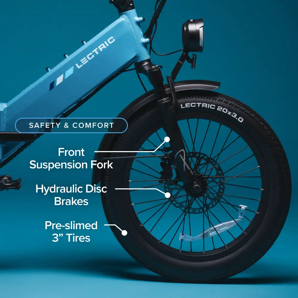 Vélo électrique XP4 750 Step-Thru Raindrop Blue