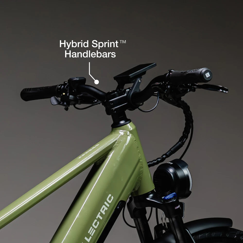 Vélo électrique XPress2 Pine Green pour les trajets quotidiens