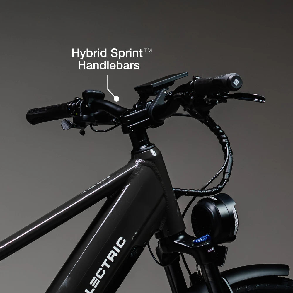 Vélo électrique XPress2 Tempest Grey pour les trajets quotidiens