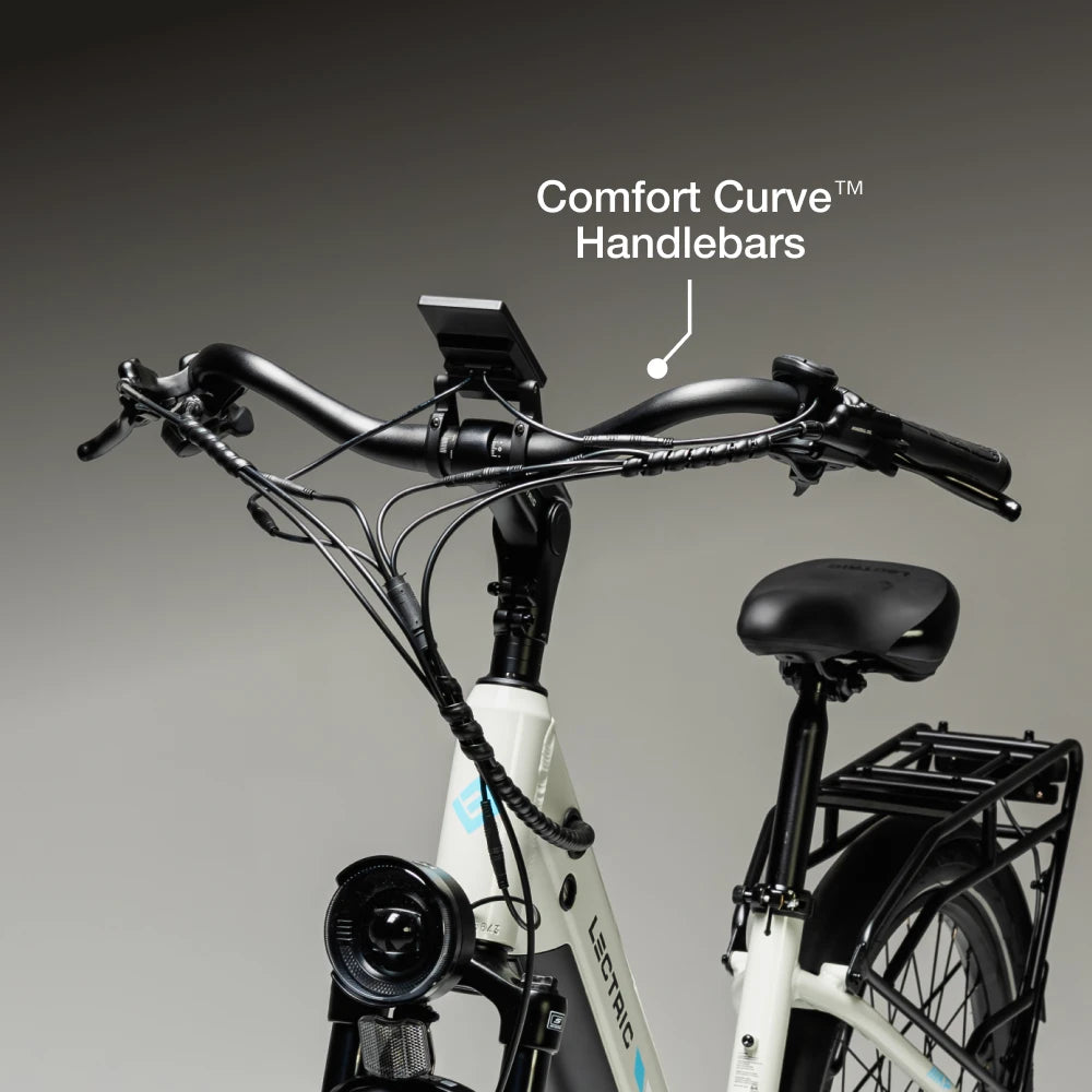 cruiser e bike damen Lectric XPress2 Cruiser eBike in Stratus White