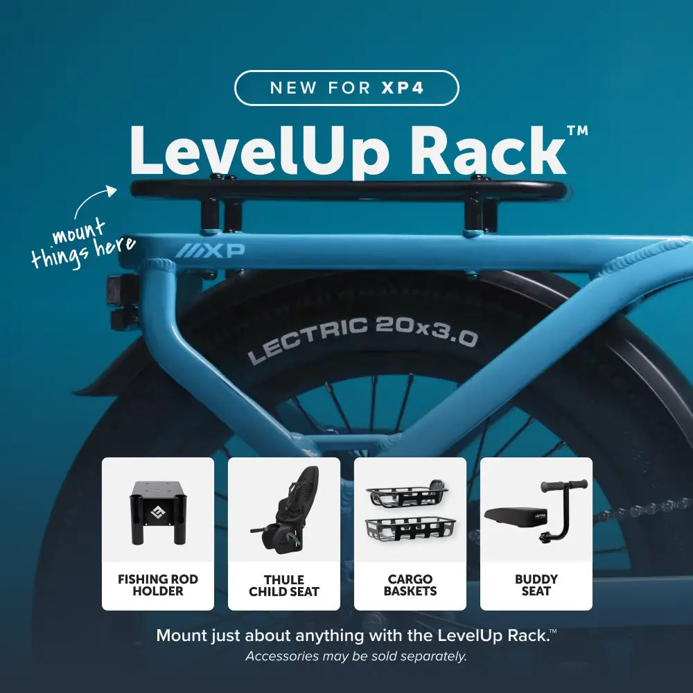 Vélo électrique XP4 750 Step-Thru Raindrop Blue