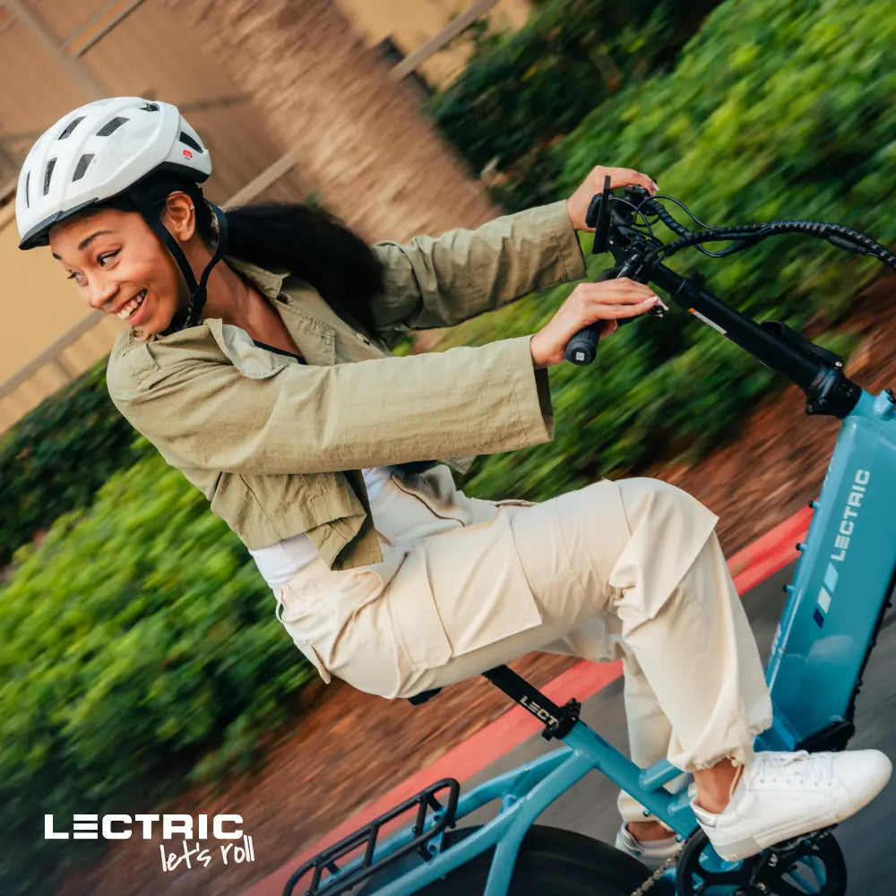 Vélo électrique XP4 750 Step-Thru Raindrop Blue