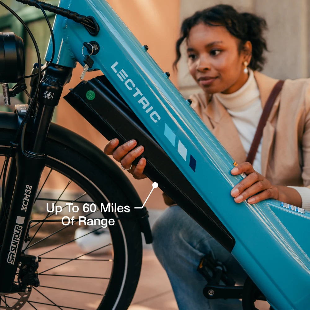 XPress2 Stratus White Cruiser eBike