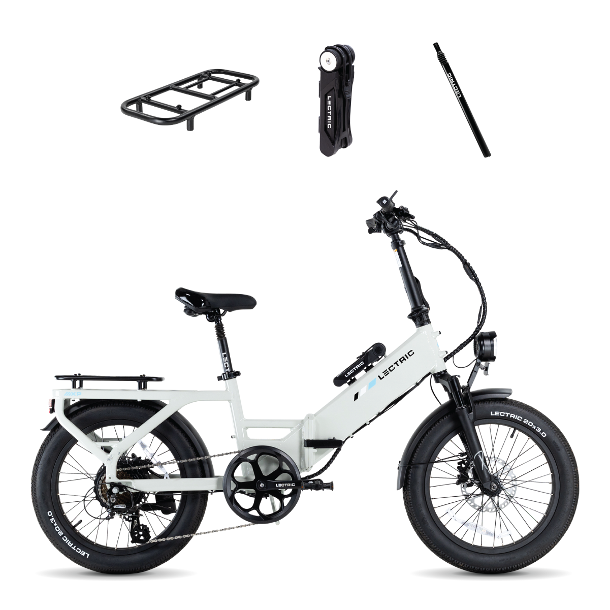 XP4 Step-Thru Stratus White - Holiday Bundle