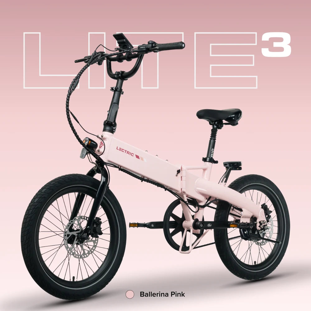 XP Lite3 Ballerina Pink Long-Range eBike