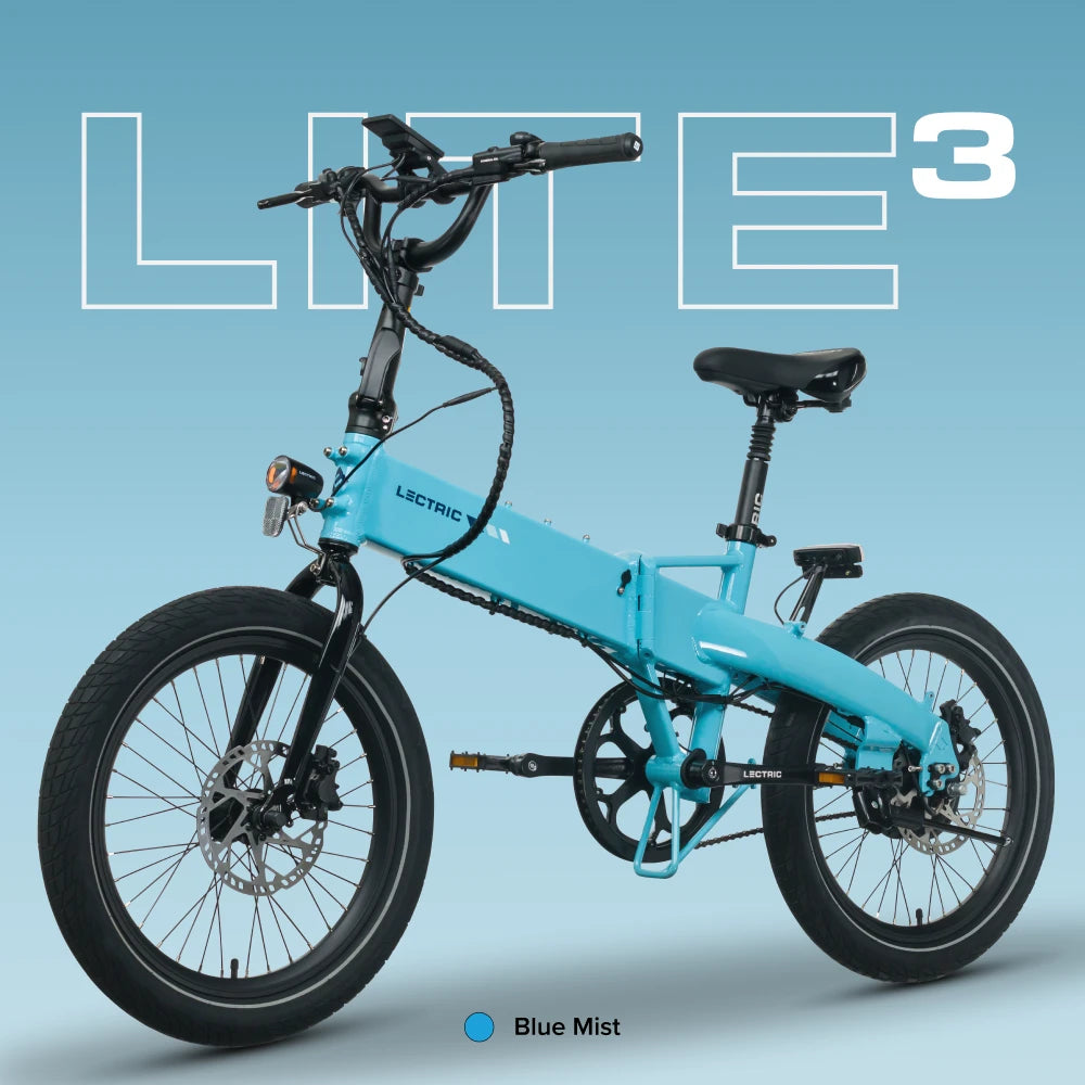 XP Lite3 Blue Mist Long-Range eBike