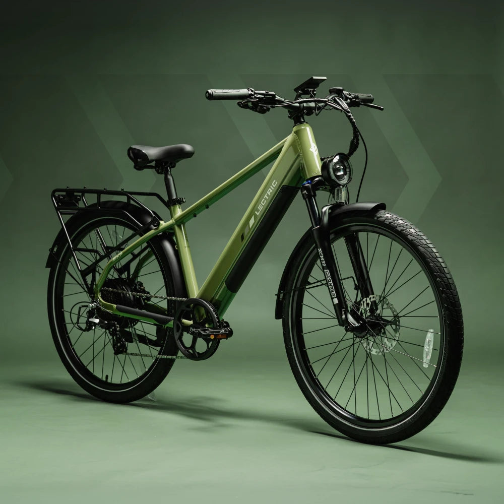 Vélo électrique XPress2 Pine Green pour les trajets quotidiens