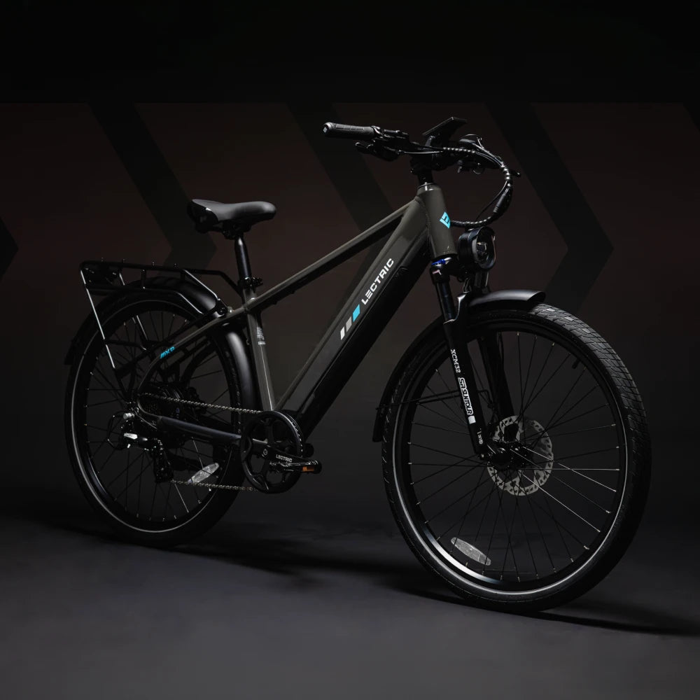 Vélo électrique XPress2 Tempest Grey pour les trajets quotidiens
