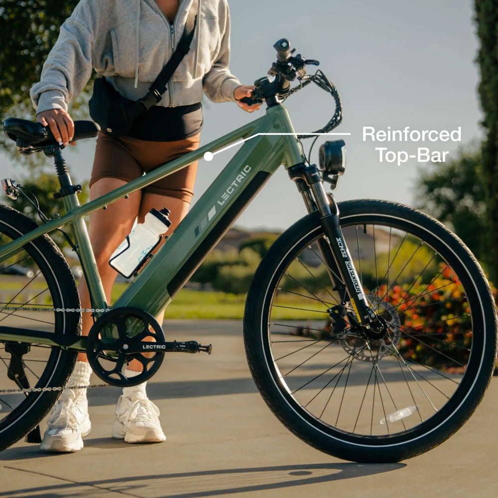 Vélo électrique XPress2 Pine Green pour les trajets quotidiens