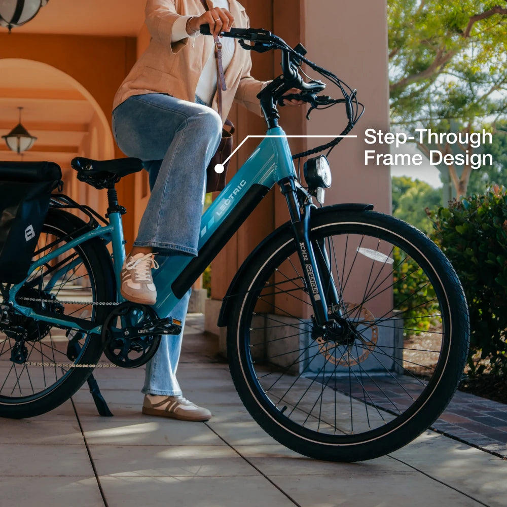 Vélo électrique XPress2 Raindrop Blue Cruiser