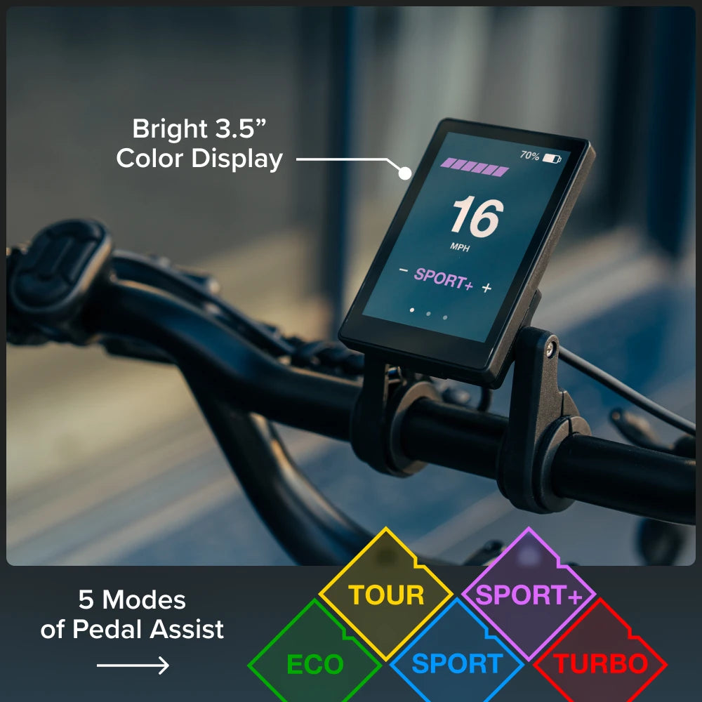 XP Lite3 JW Black Long-Range eBike