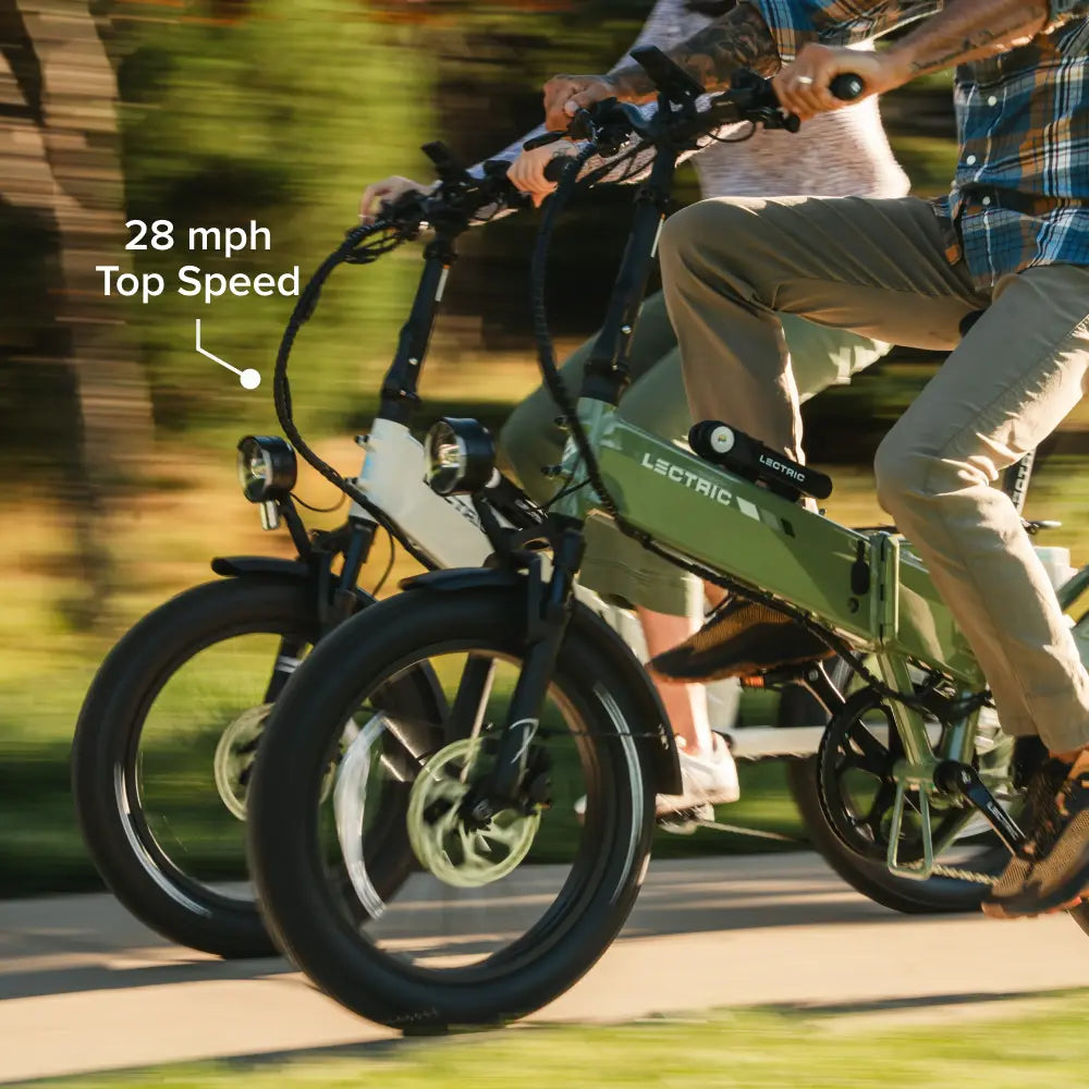 Vélo électrique XP4 750 vert pin