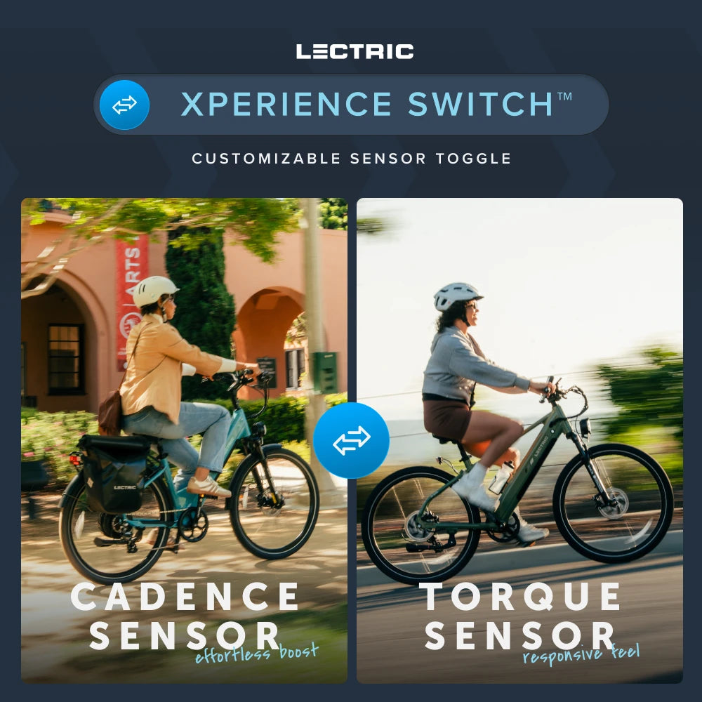 Vélo électrique XPress2 Pine Green pour les trajets quotidiens