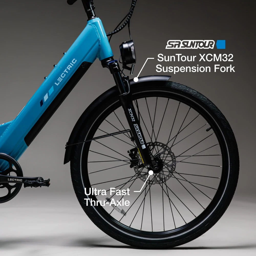 Vélo électrique XPress2 Raindrop Blue Cruiser
