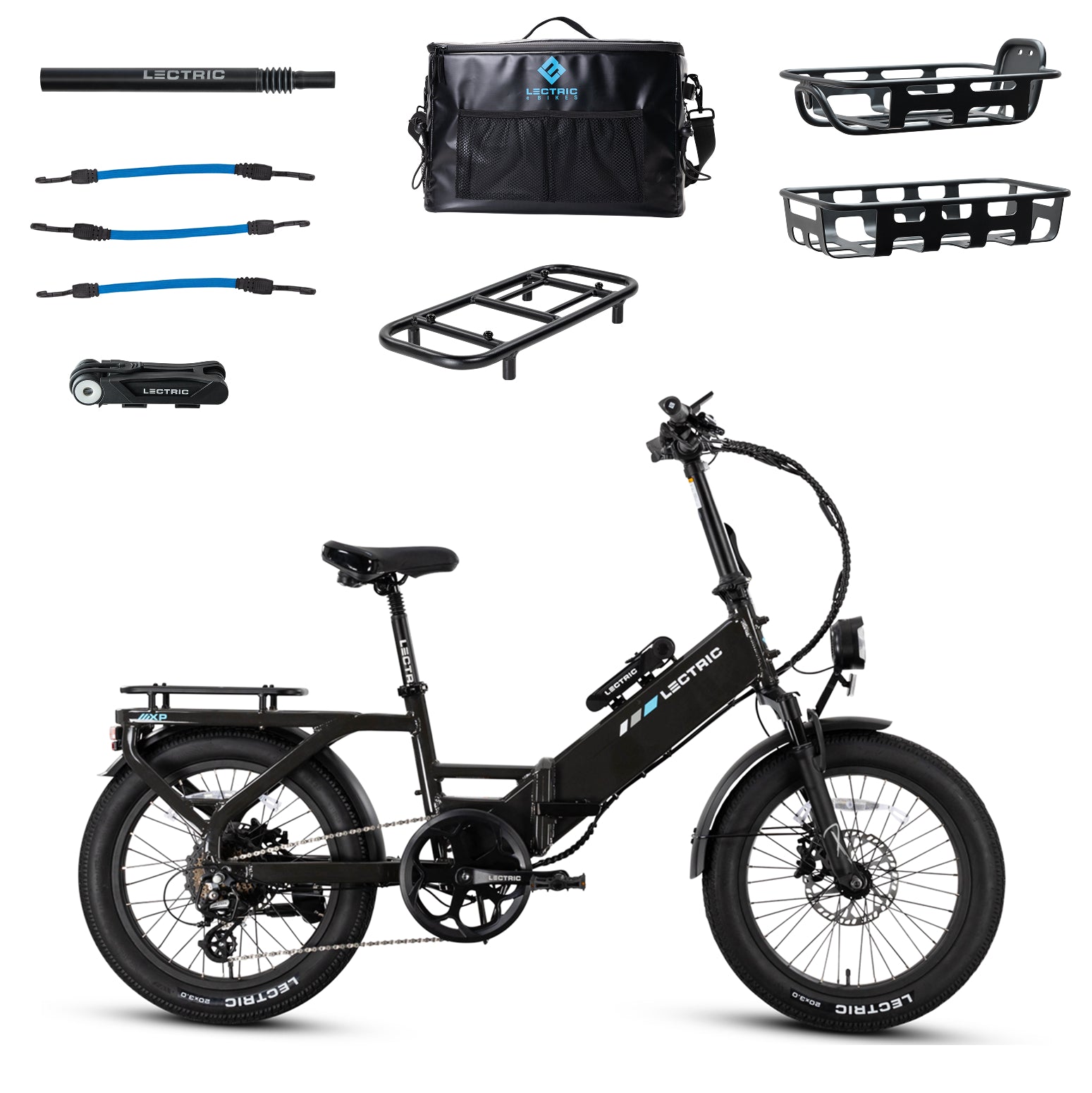 XP4 750 Step-Thru Tempest Grey - Black Friday Bundle