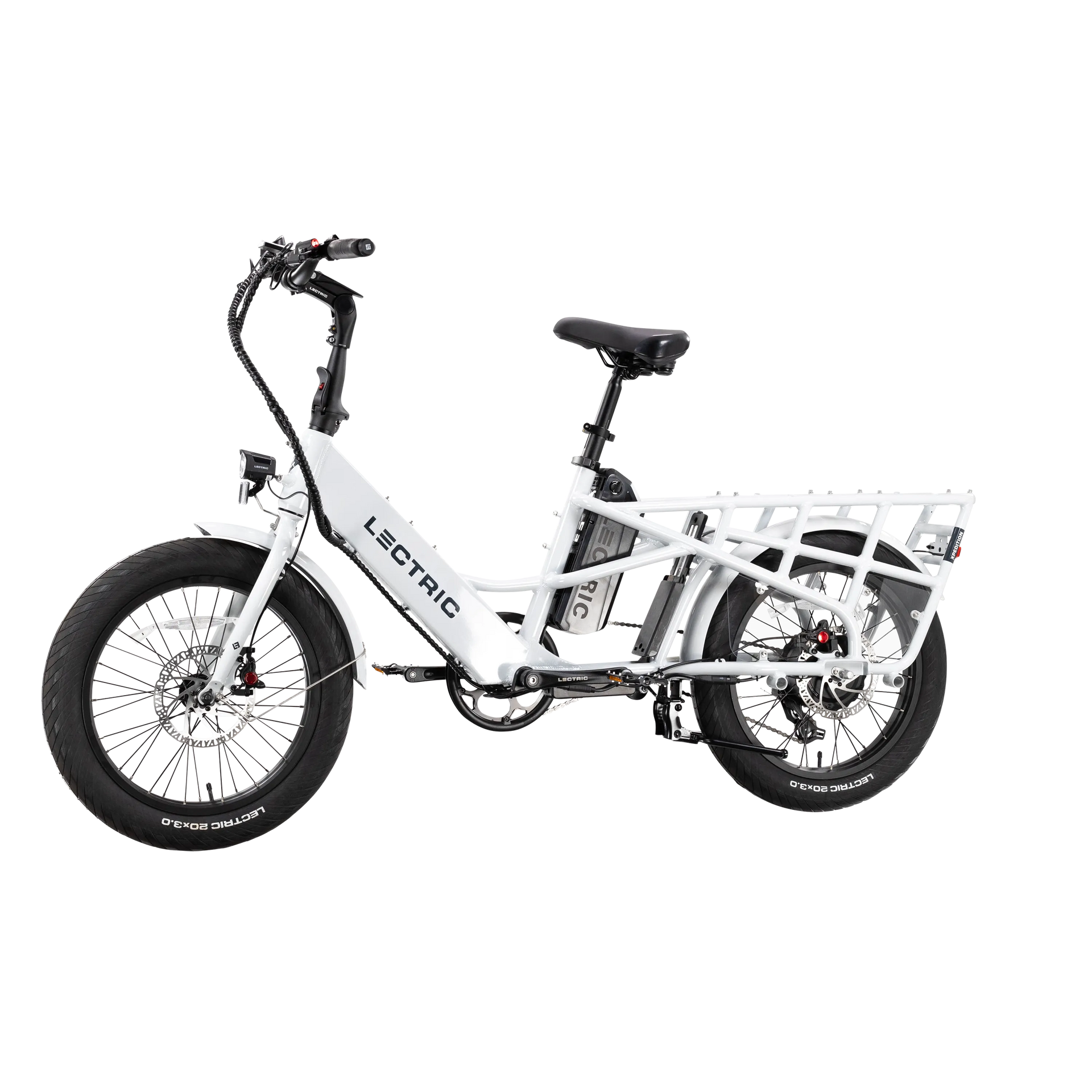 XPedition Electric Cargo Bike Single Battery Lectric eBikes