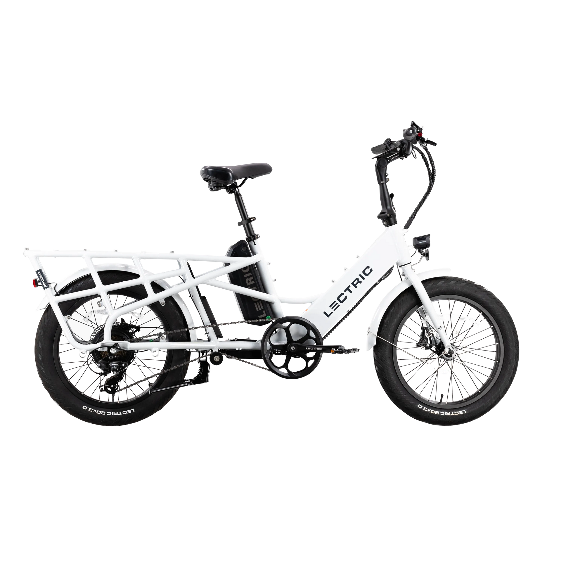XPedition Electric Cargo Bike Single Battery Lectric eBikes