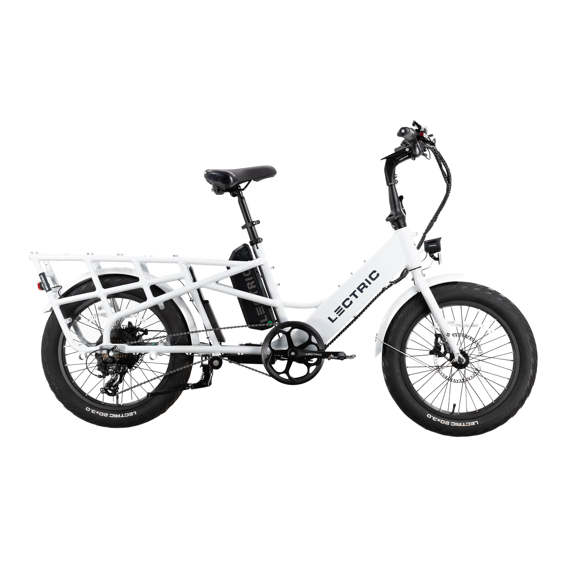 XPedition Electric Cargo Bike Single Battery Lectric eBikes