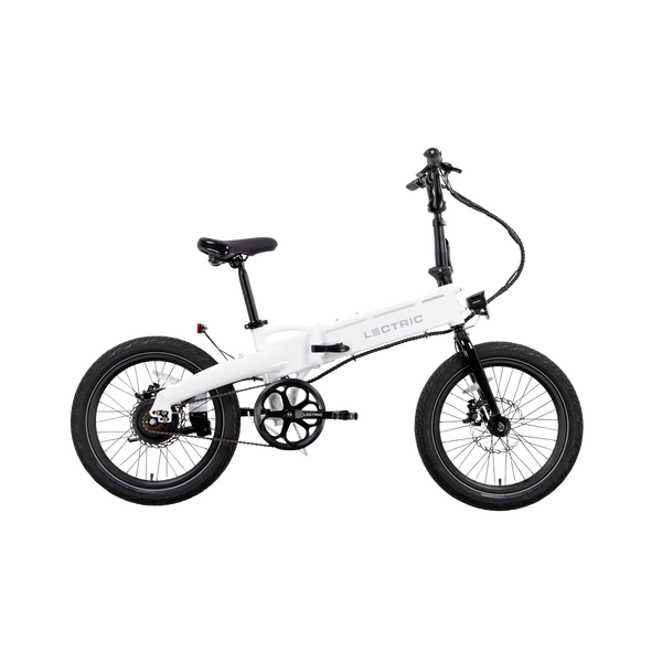 Lectric XP Lite2 Long-Range eBike in Arctic White | Electric Commuter Bike | Adult Folding Electric Bike | Lightweight eBike