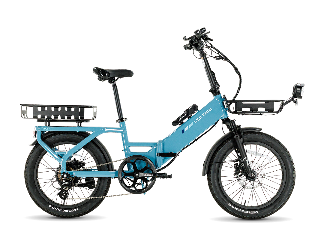 Vélo électrique XP4 750 Step-Thru Raindrop Blue