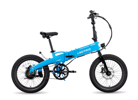Lectric XP Lite2 Long-Range eBike in Lectric Blue | Electric Commuter Bike | Adult Folding Electric Bike | Lightweight eBike