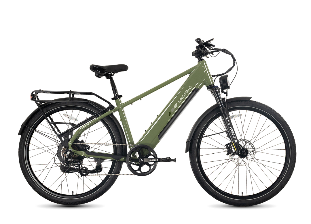 Vélo électrique XPress2 Pine Green pour les trajets quotidiens