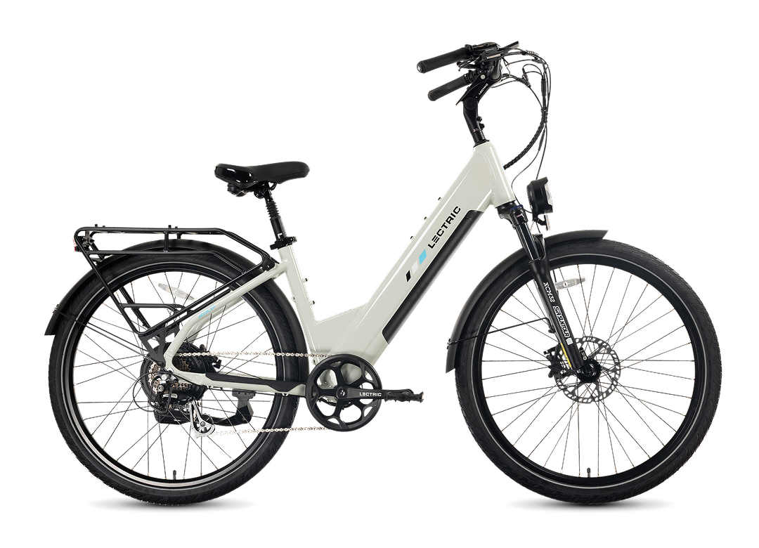 XPress2 Stratus White Cruiser eBike