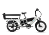 XPedition2 Stratus White Long-Range Dual-Battery eBike