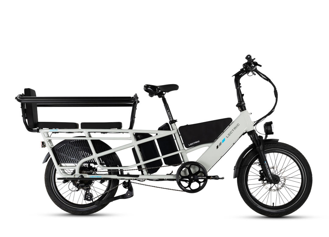 XPedition2 Stratus White Long-Range Dual-Battery eBike