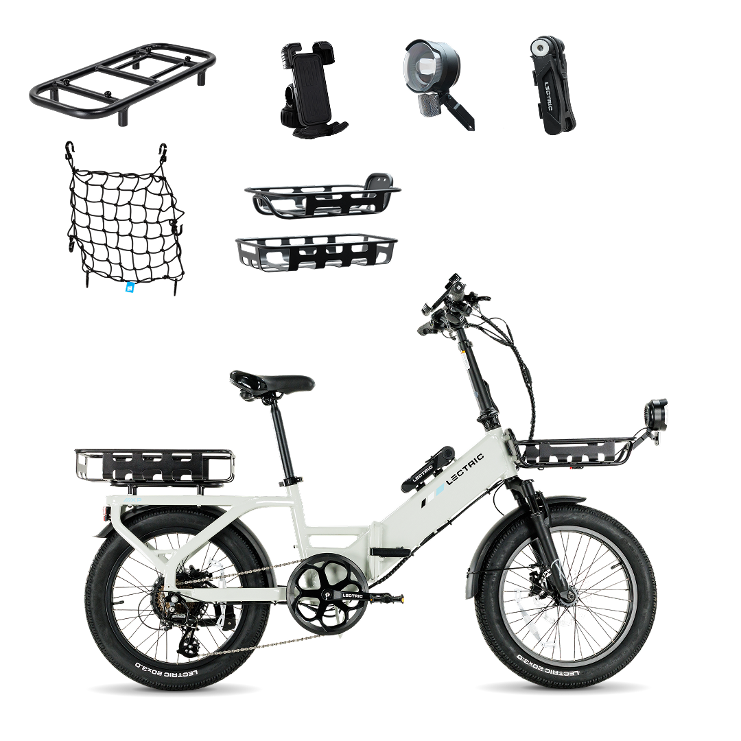 XP4 750 Step-Thru Stratus White - Spooky Sale Bundle