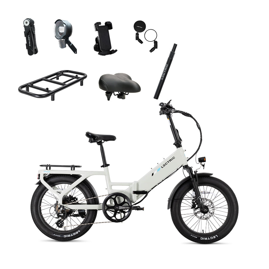 XP4 750 Step-Thru Stratus White - Spooky Sale Bundle