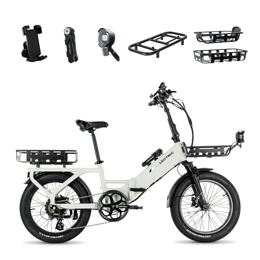 XP4 750 Step-Thru Stratus White - Spooky Sale Bundle