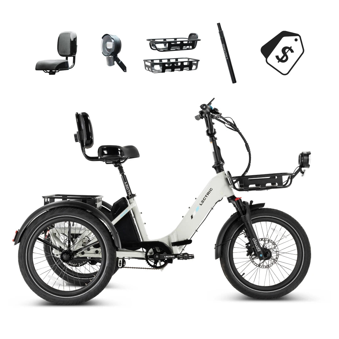 XP Trike2 750 Stratus White - Spooky Sale Bundle